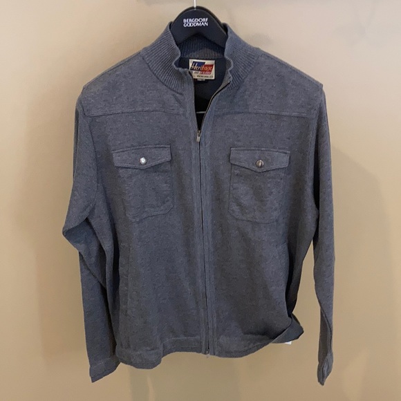 St Croix ‘Heritage’ zip up sweater size L